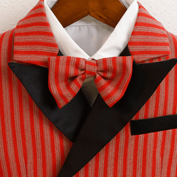 Long Sleeve Red Suit for Boy