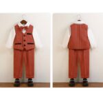 Long Sleeve Red Suit for Boy Long Sleeve Red Suit for Boy
