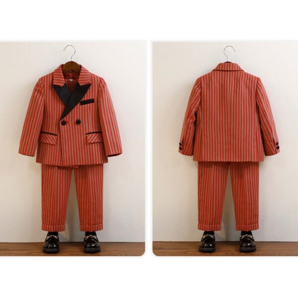 Long Sleeve Red Suit for Boy