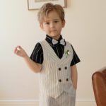 Stripe Ring Bearer Clothes Stripe Ring Bearer Clothes