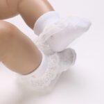 White Christening Socks