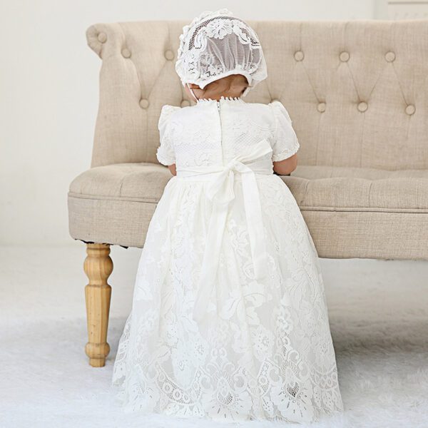 White Lace Girls Dresses