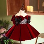Burgundy Flower Girl Dresses
