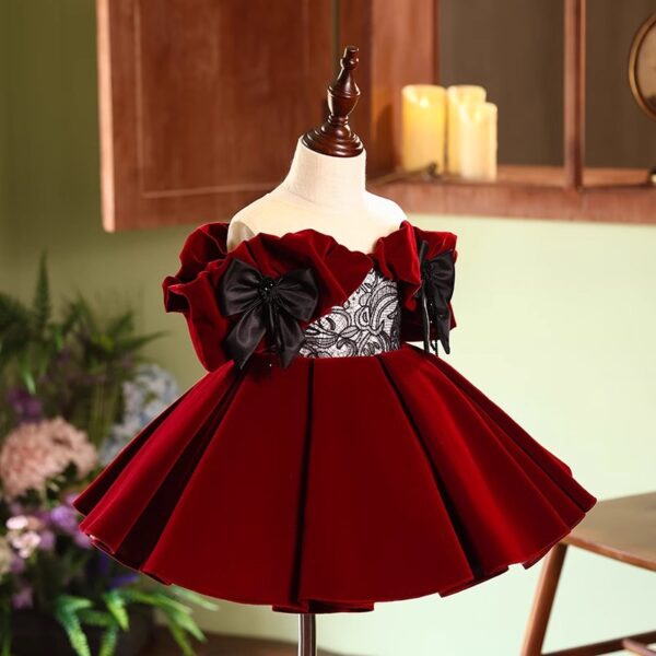 Burgundy Flower Girl Dresses