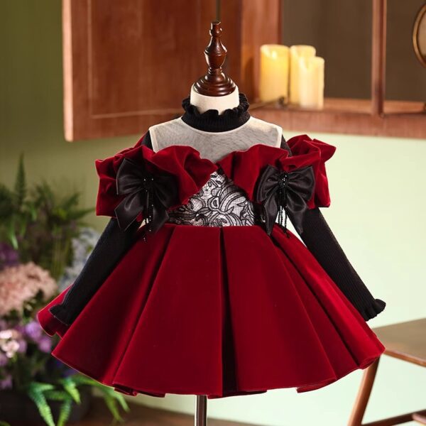 Burgundy Flower Girl Dresses