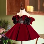 Burgundy Flower Girl Dresses