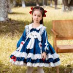 Blue Cartoon Lolita Dress