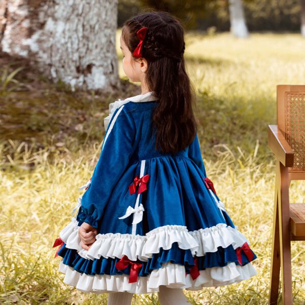 Blue Cartoon Lolita Dress