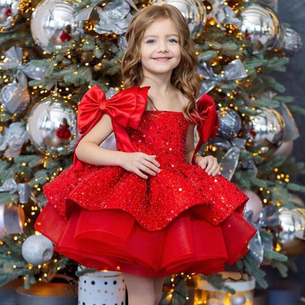 Girls Christmas Dress