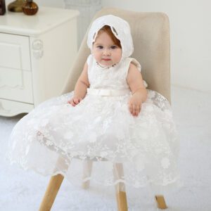 Lengthen Baby Baptism Gown