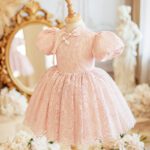 Pink Lace Dress (2) Pink Lace Dress