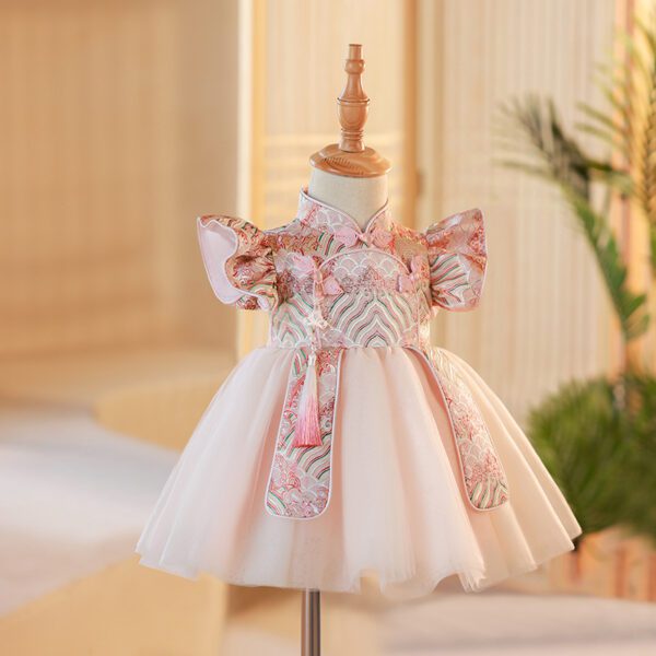Pink Traditional Chinese Dress