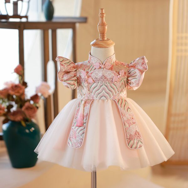 Pink Traditional Chinese Dress Pink Traditional Chinese Dress