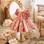 Red Gown for Kids (3) Red Gown for Kids