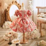 Red Gown for Kids (4) Red Gown for Kids