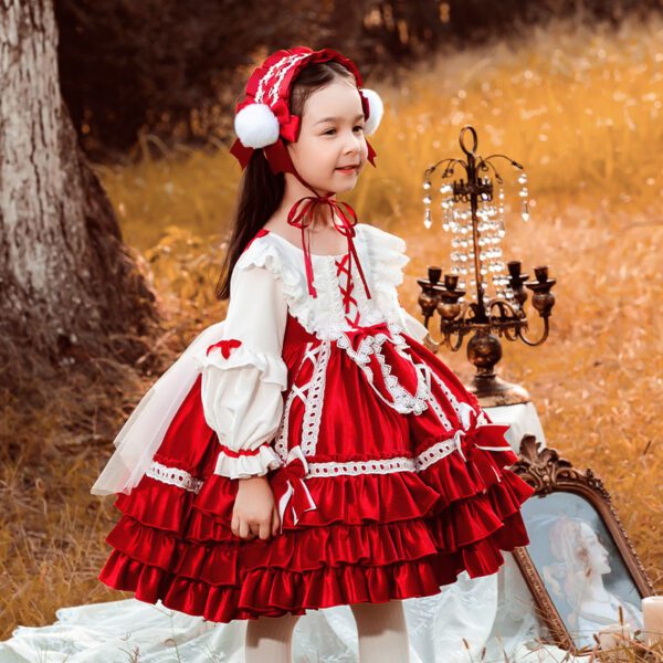 Red Velvet Lolita Dress