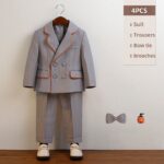 4PCS Handsome Boys Suits Handsome Boys Suits