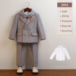5PCS-Handsome Boys Suits Handsome Boys Suits
