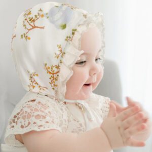 Cartoon Pattern Baby Bonnet