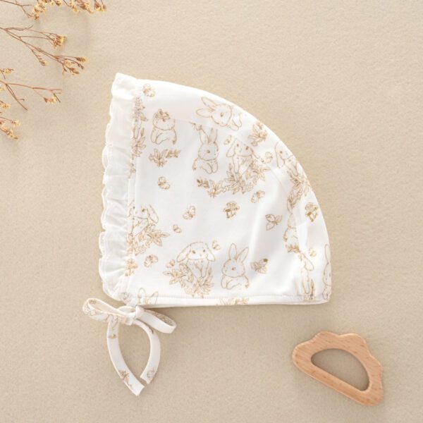 Cartoon Pattern Baby Bonnet