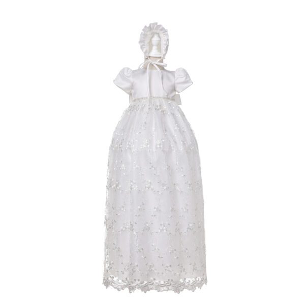 Extra Long Baptism Gown