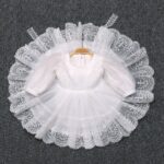 Long Sleeve Baptism Dress (4) Long Sleeve Baptism Dress