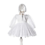 Long Sleeve Baptism Dress (5) Long Sleeve Baptism Dress