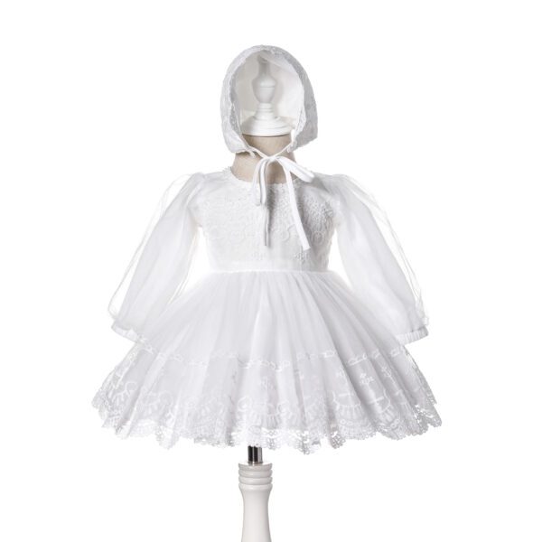 Long Sleeve Baptism Dress (5) Long Sleeve Baptism Dress