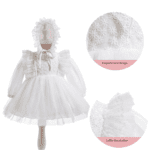 Ruffle Christening Gowns