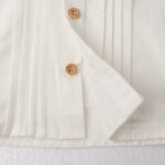 Boojiawa Baby Shirt Pleated Design with Bowtie