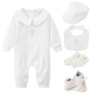 Christening Outfits for Boys 5PCS