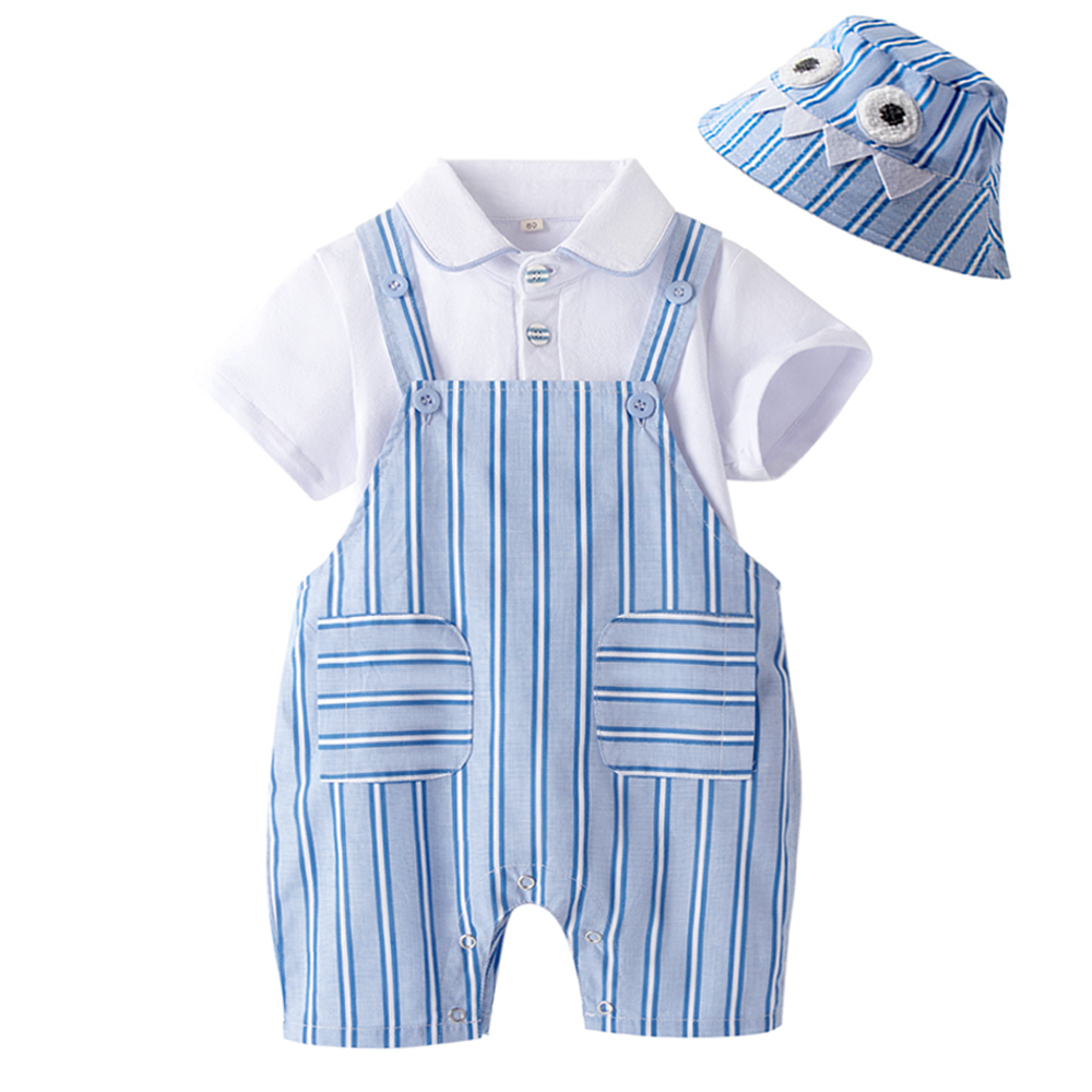 Blue & White Baby Set